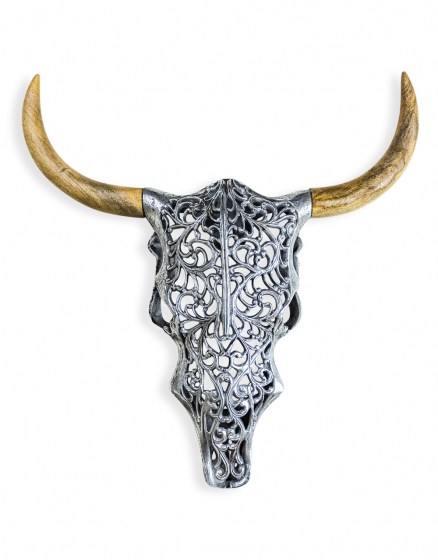 mor_gifts_interiors_silver_bison_head